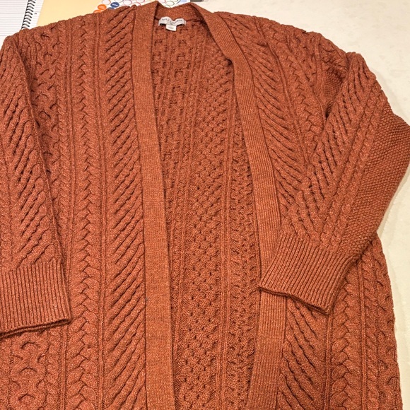 Nili Lotan Sweaters - Nili Lotan and target collaboration Terracotta Cable Knit Sweater